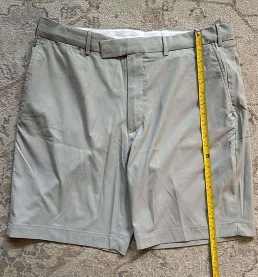 RLX Ralph Lauren Golf Shorts Size 36 Classic Fit Gray Performance